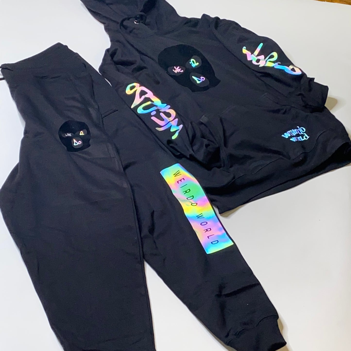 700 Vintage Ski mask sweat suit