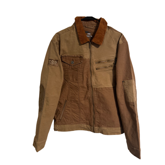 Corduroy collar jacket